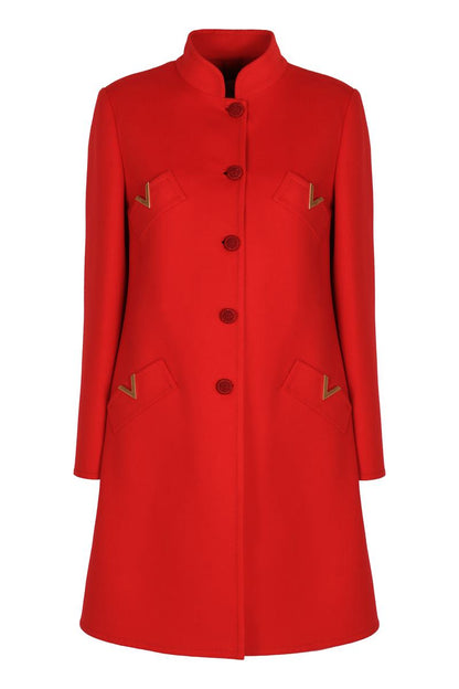 Valentino Garavani Wool And Cashmere Coat