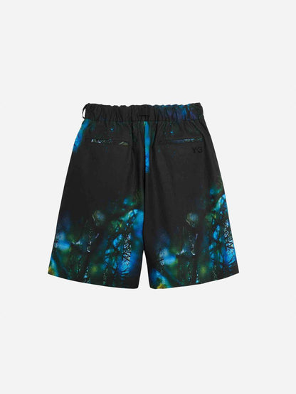 Y-3 Adidas Aop Ripstop Bermuda Shorts