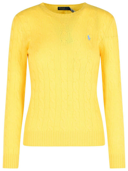 Polo Ralph Lauren Yellow Cashmere Blend Sweater