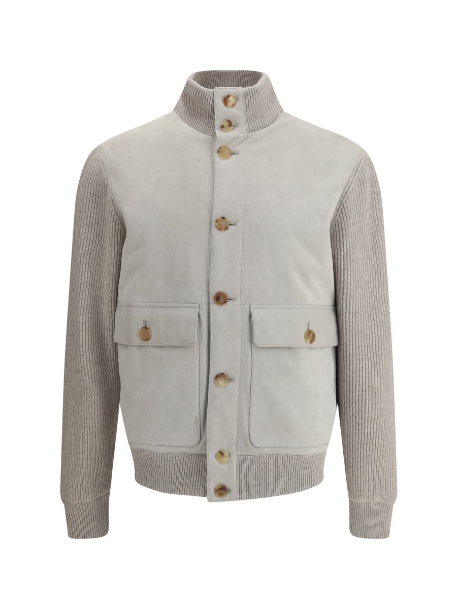 Brunello Cucinelli Leather Jackets