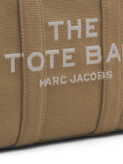 Marc Jacobs 'The Small Tote' Brown Cotton Bag