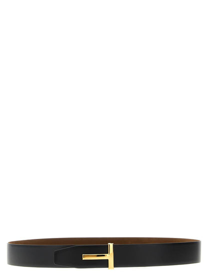 Tom Ford 'T' Reversible Belt
