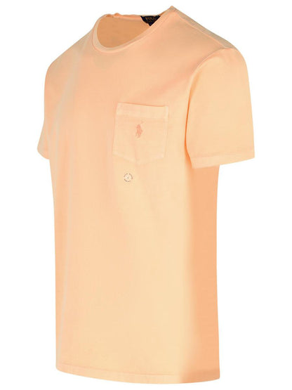 Polo Ralph Lauren Orange Cotton T-Shirt
