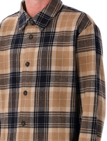 A.P.C. Bobby Tartan Wool Overshirt