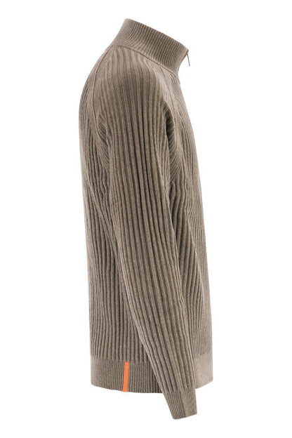 RRD Velvet Rave Full Zip Knit - Zip-Up Cardigan