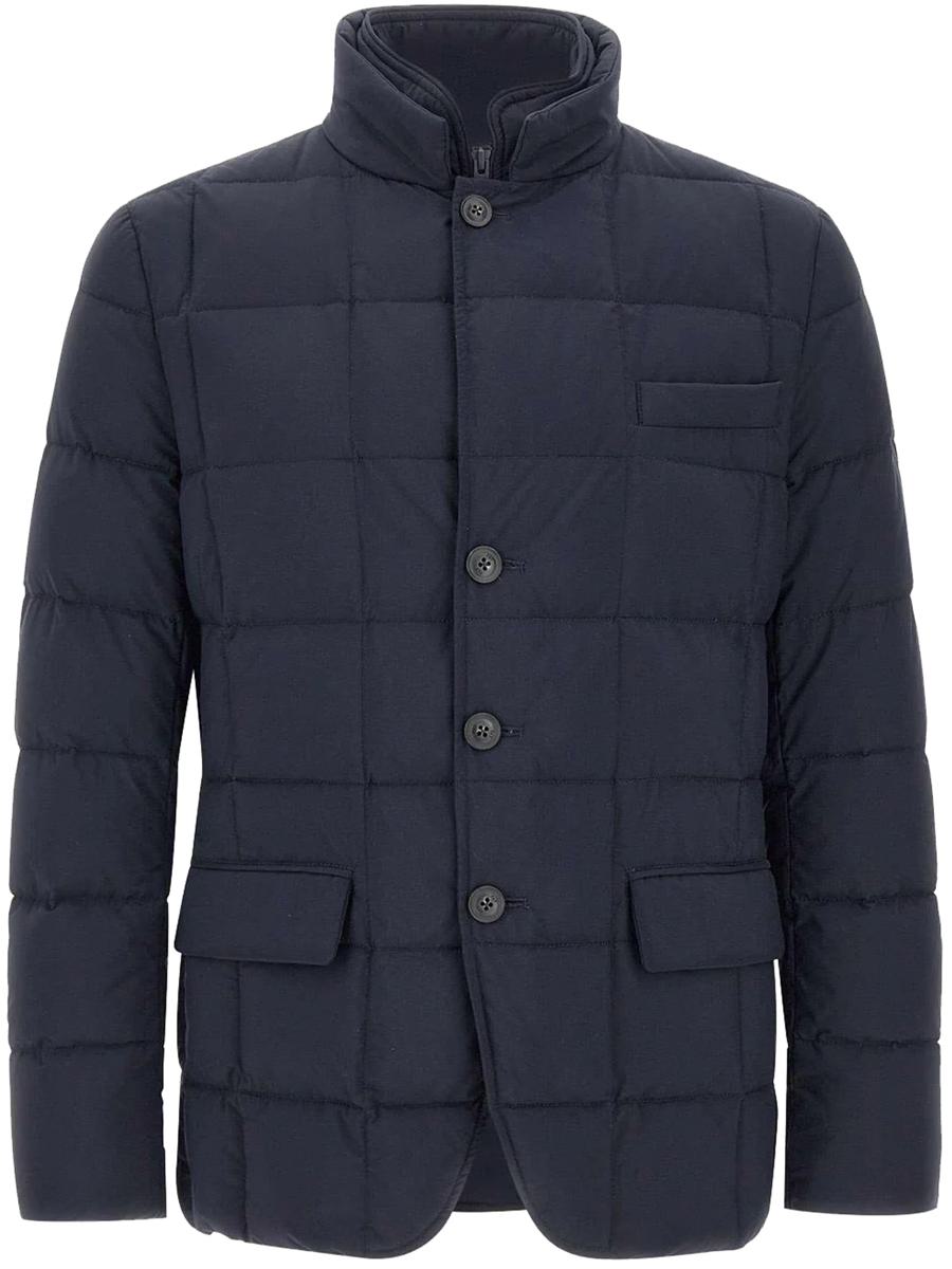 Fay Double-Breasted Down Jacket Clothing