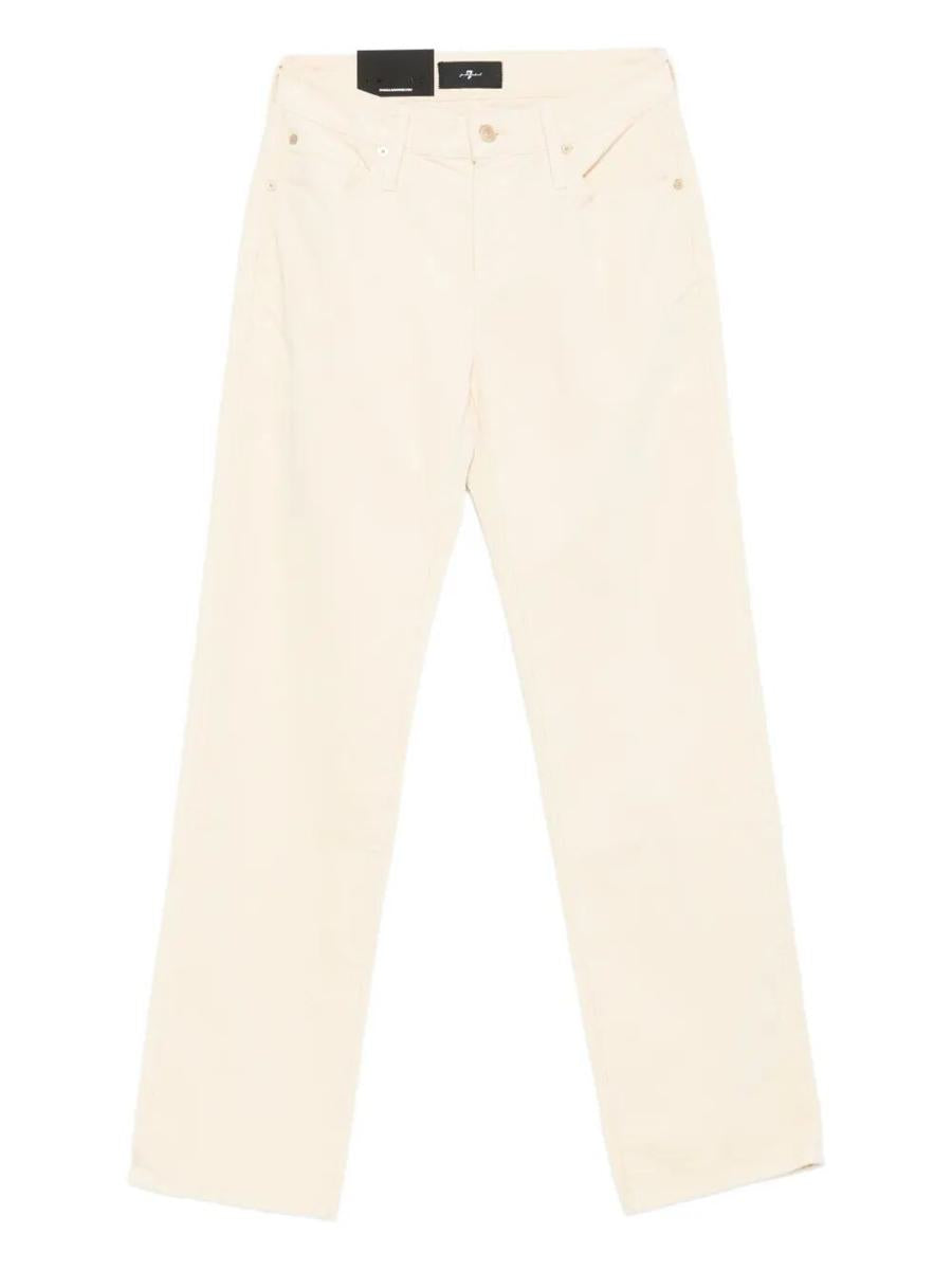 7 For All Mankind Calie Straight Leg Corduroy Pants Clothing