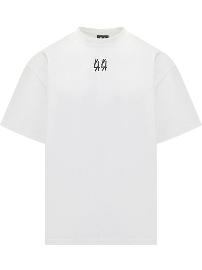M44 Label Group White Oversized T-Shirt 44 Label Group