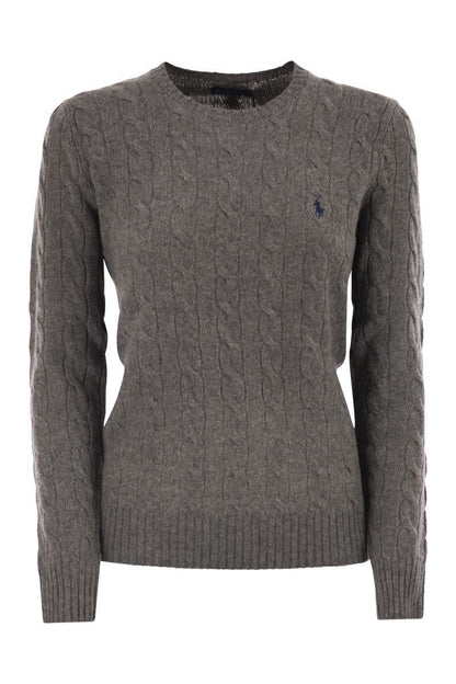 Polo Ralph Lauren Plaited Wool And Cashmere Crew-Neck