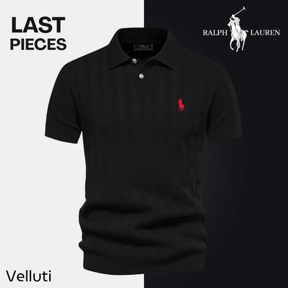 Ανδρικό Πλεκτό Polo με υφή από RL