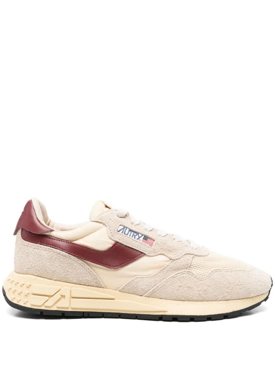 Autry "Reelwind Low" Suede Net Sneakers Shoes