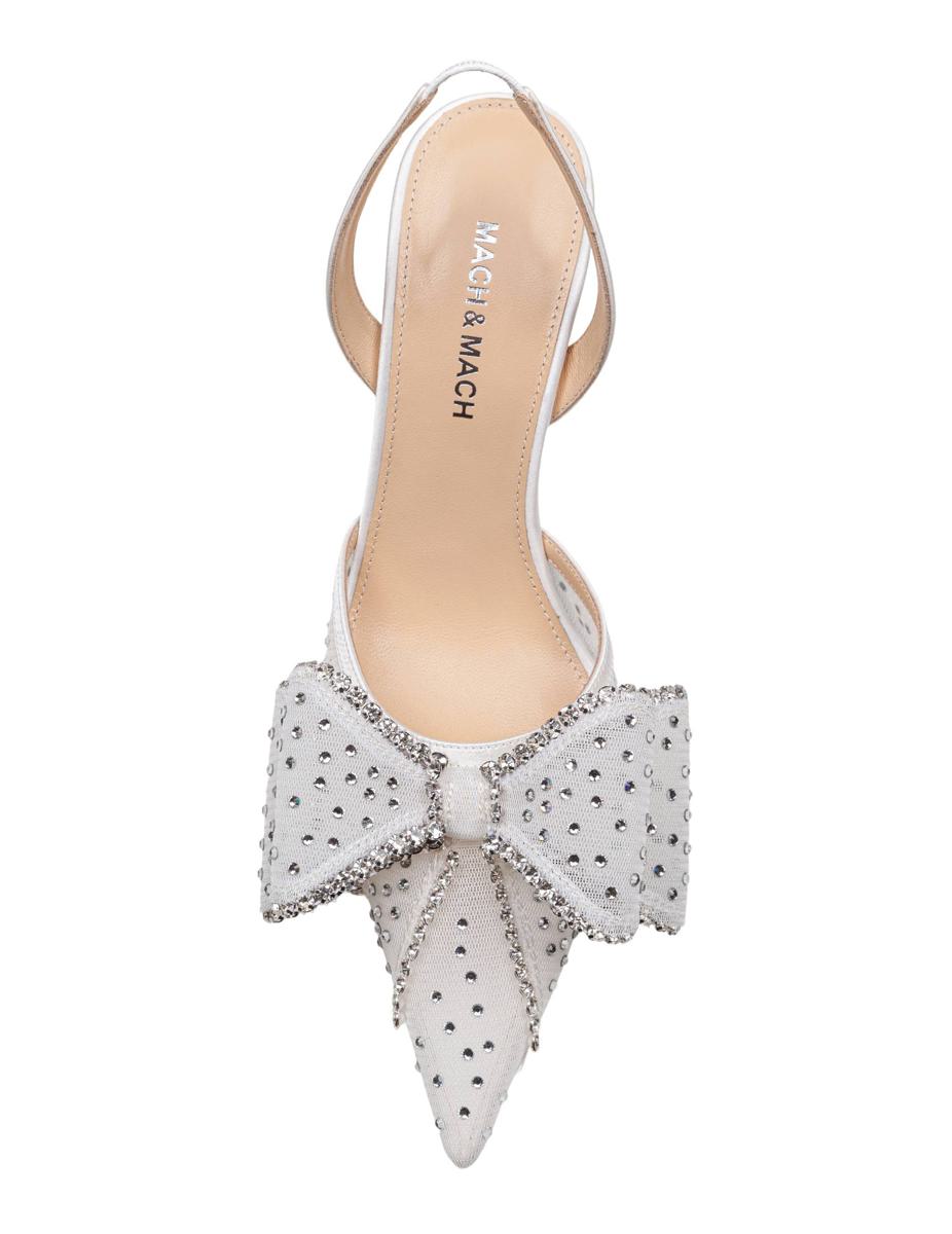 Mach & Mach Le Cadeau Mesh Slingback