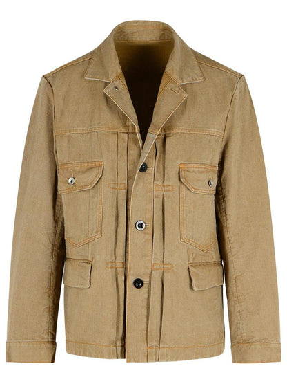 Sacai Beige Denim Jacket