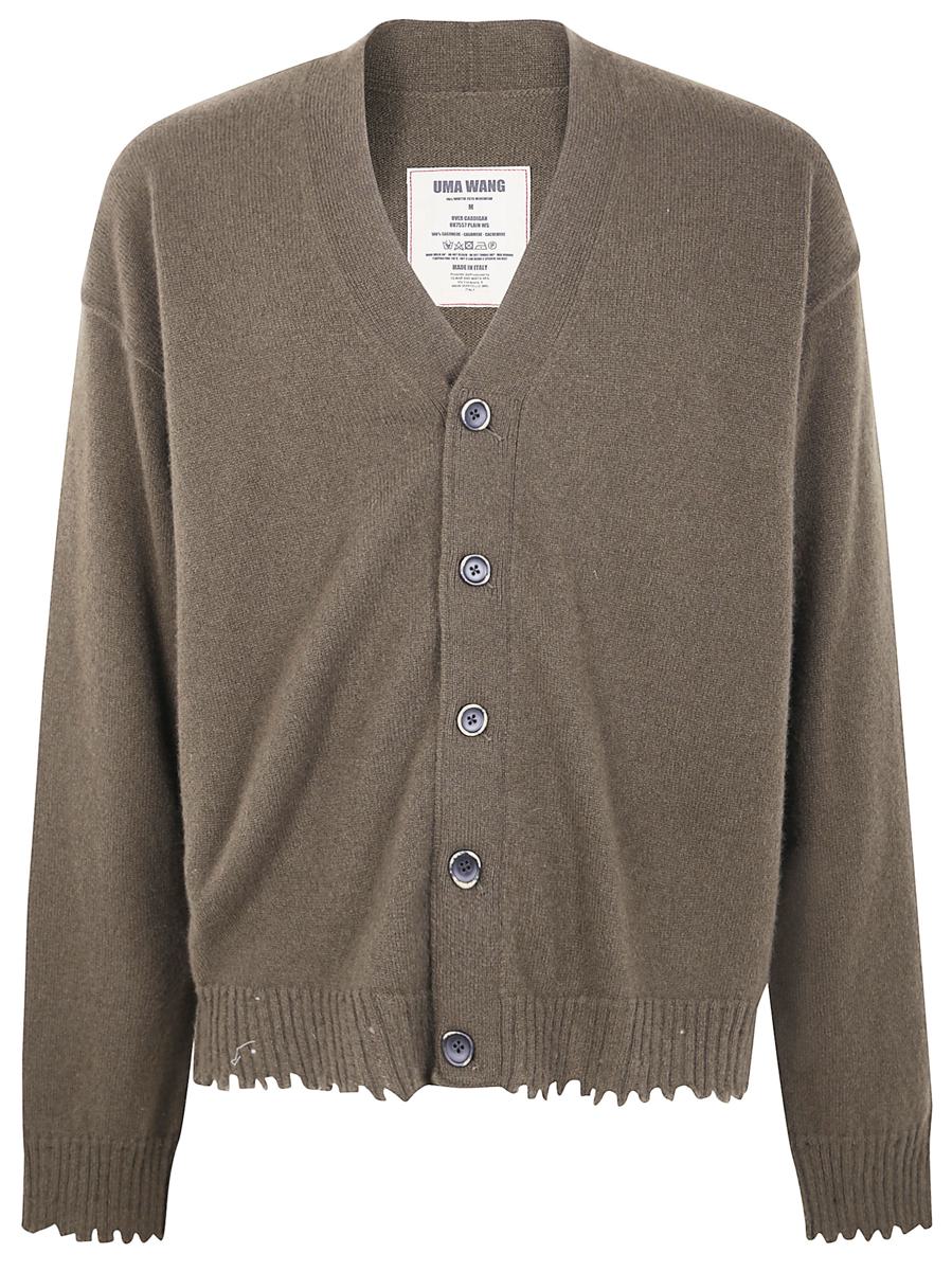 Uma Wang "Plain Ws" Over Cardigan Clothing
