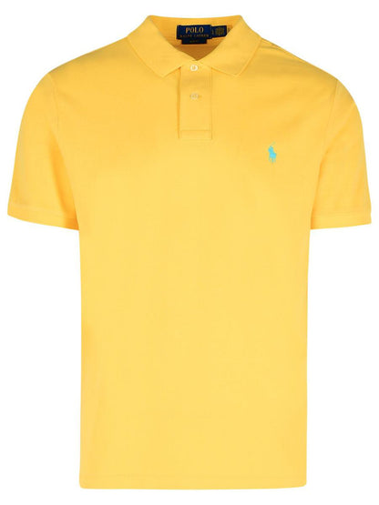 Polo Ralph Lauren Yellow Cotton Polo Shirt