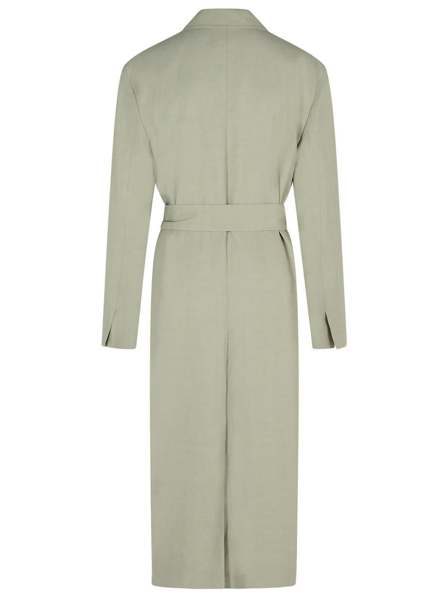 P.A.R.O.S.H. Green Viscose Blend Duster