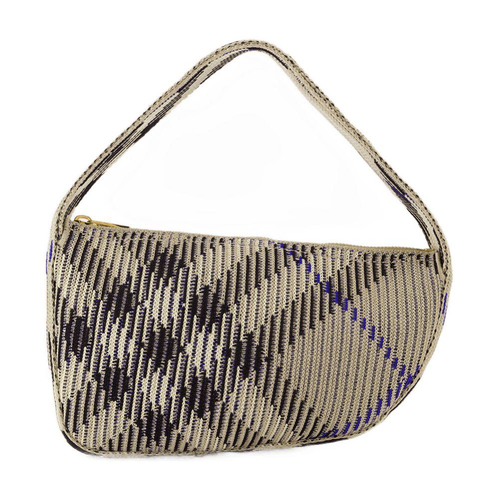 Burberry Knit Baguette Purse