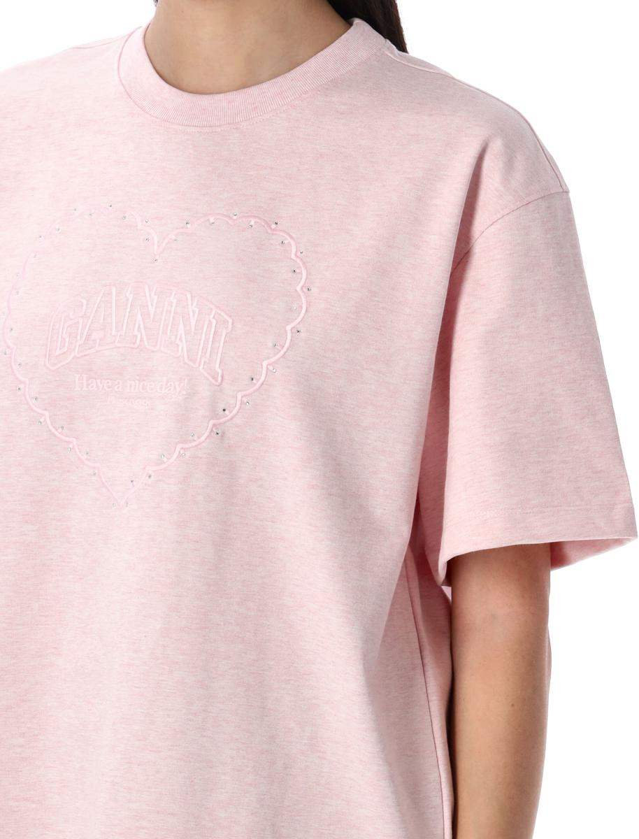 Ganni Heart T-Shirt
