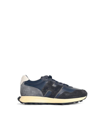 Hogan 'H601' Multicolor Leather Sneakers