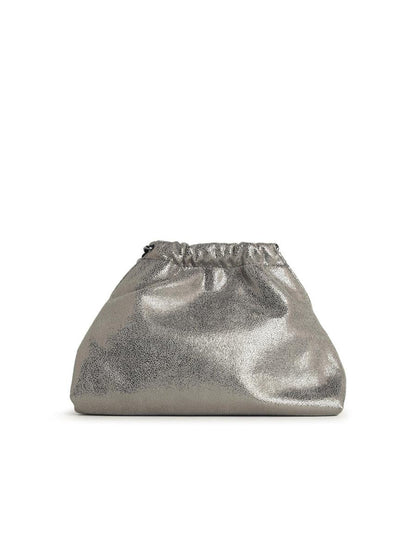 Stella McCartney 'Falabella' Mini Bag In Silver Eco Leather