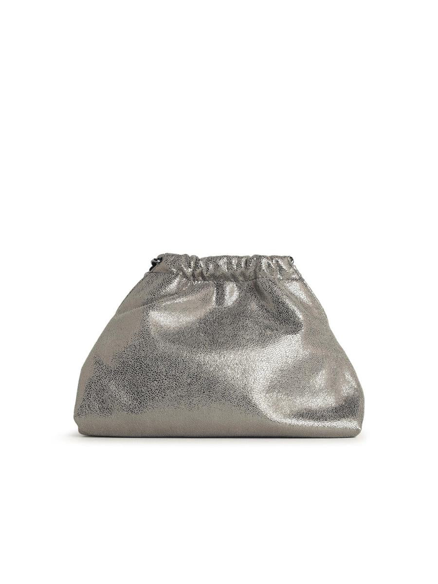 Stella McCartney 'Falabella' Mini Bag In Silver Eco Leather