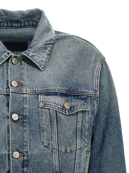 MM6 Maison Margiela Cut-Out Denim Jacket