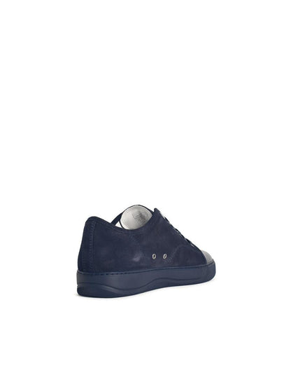 Lanvin 'Ddb1' Navy Black Leather Sneakers