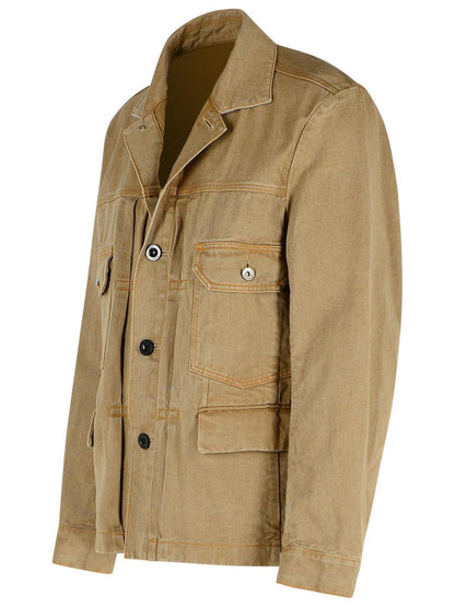 Sacai Beige Denim Jacket