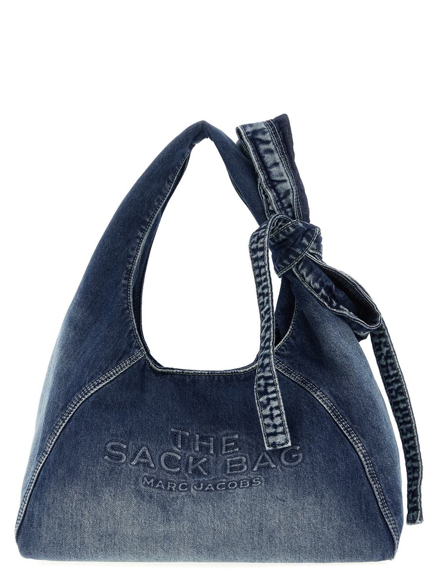 Marc Jacobs 'The Bow Denim Medium Sack' Shoulder Bag