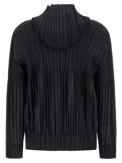 Pleats Please Issey Miyake Zip Blouse