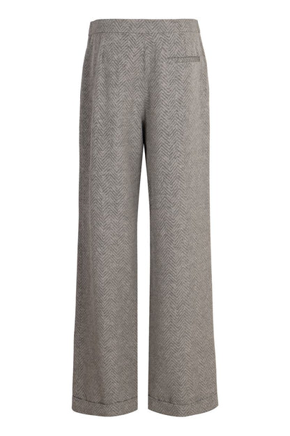 Emporio Armani Straight-Leg Trousers