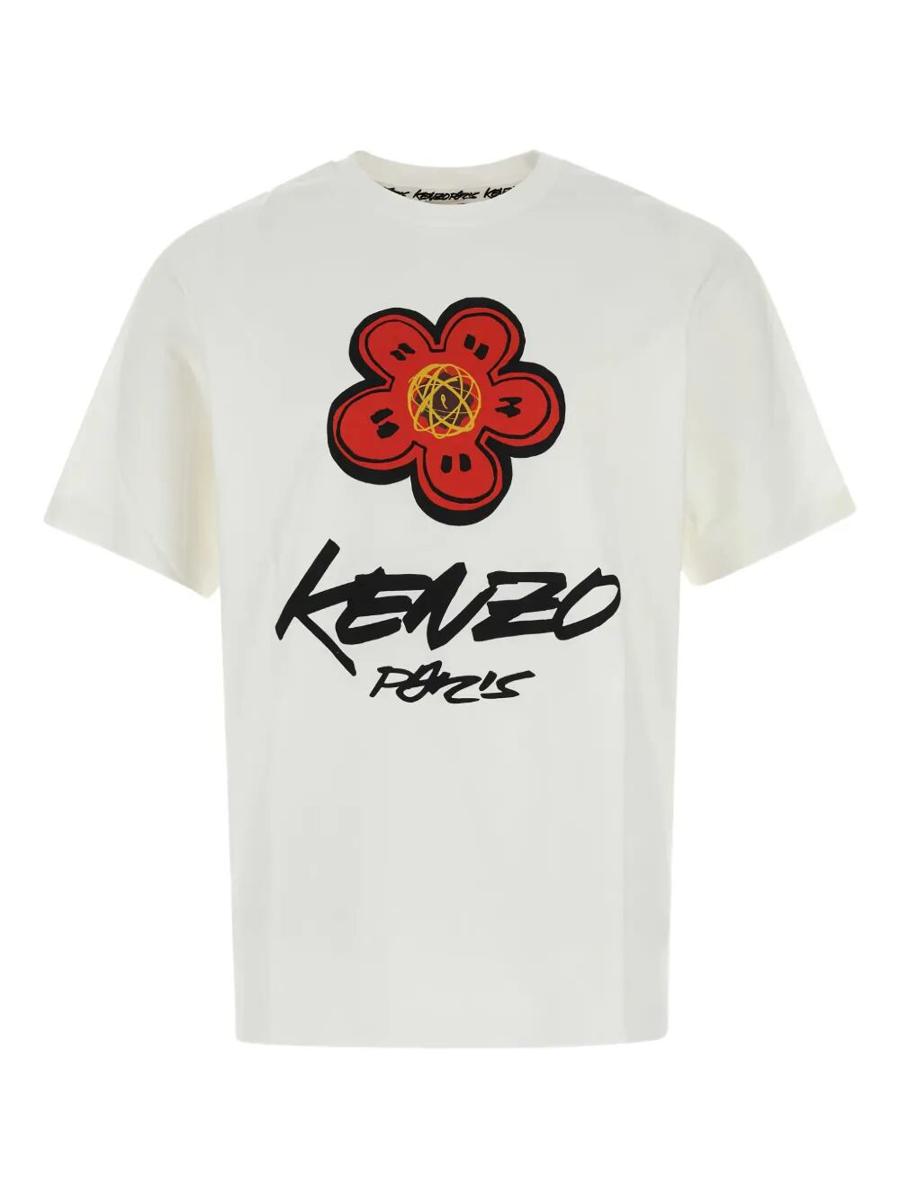 Kenzo X Futura 2000 Cotton T-Shirt Clothing