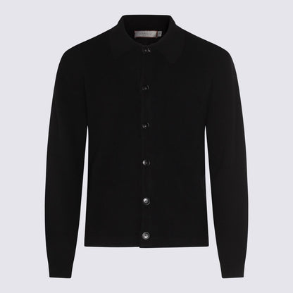 Canali Black Wool Knitwear