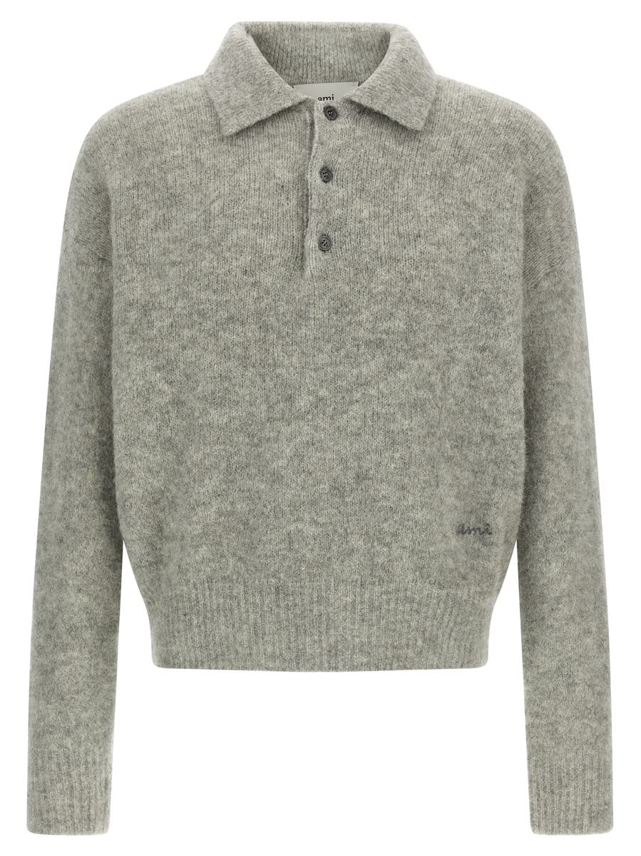 AMI Paris 'Ami' Polo Shirt