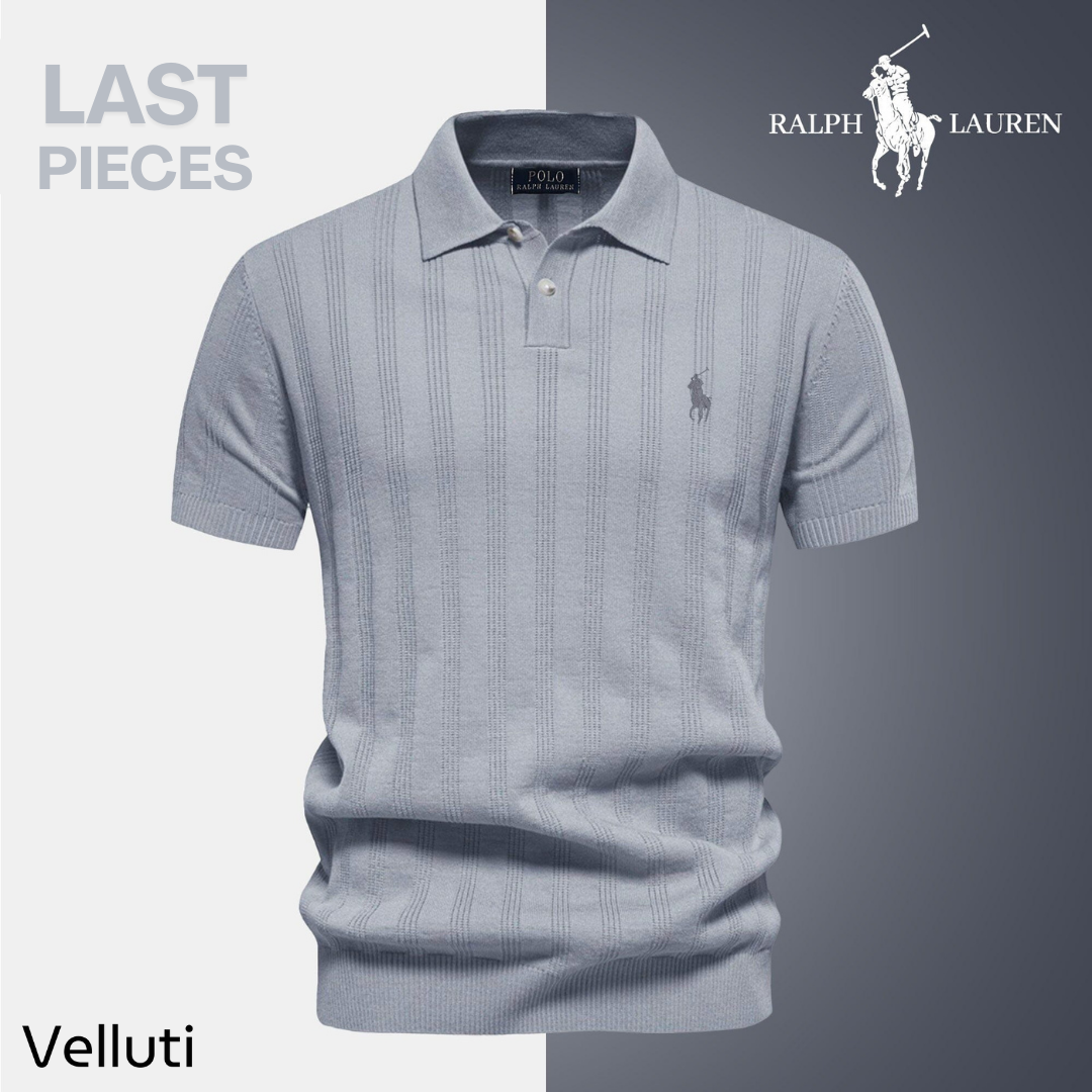 Ανδρικό Πλεκτό Polo με υφή από RL