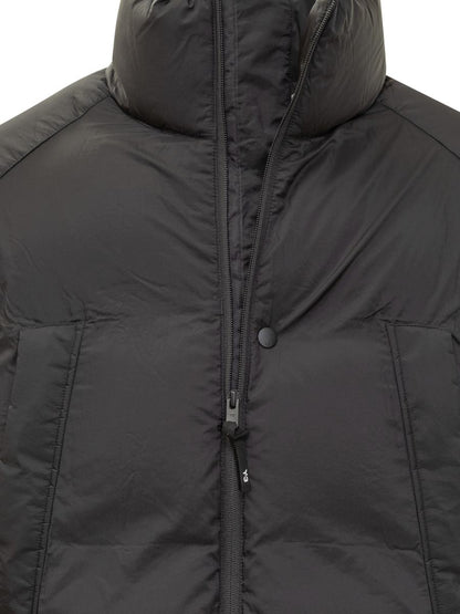 Y-3 Adidas Black Oversized Zippered Down Jacket Y-3