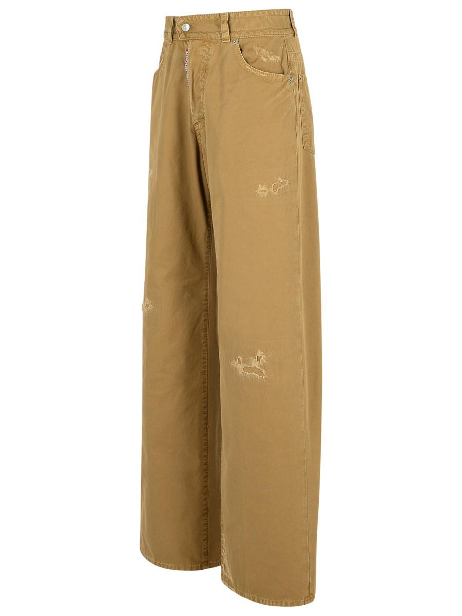 DSQUARED2 '9 To 5' Beige Cotton Pants