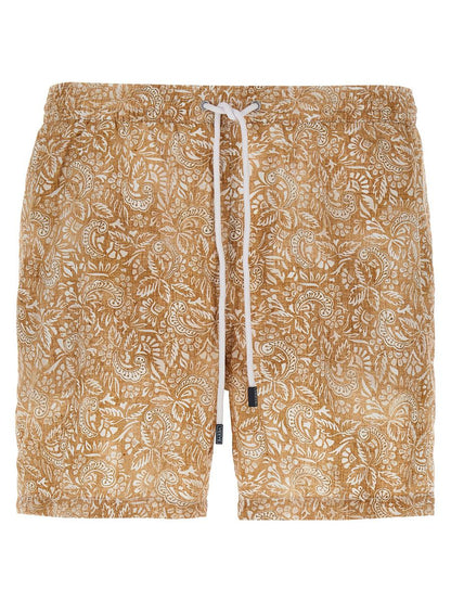 Barba Paisley Floral Swimsuit