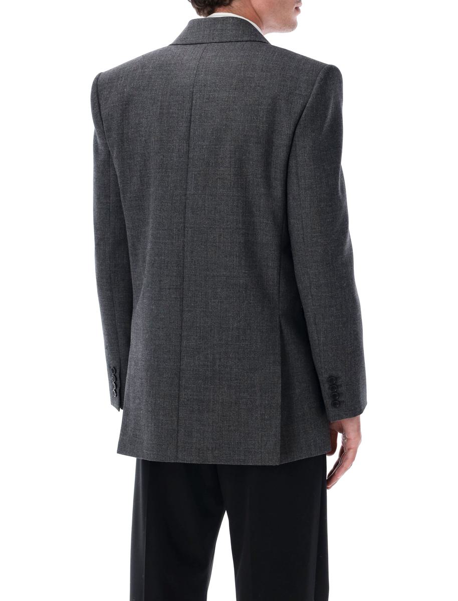 Saint Laurent Double-Breasted Wool Jacket