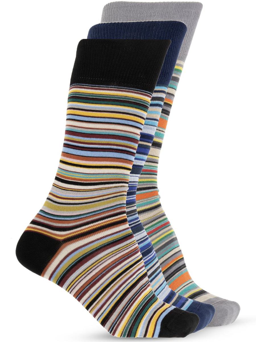Paul Smith Signature Stripe Socks - 6 Pack