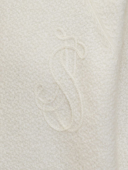 Jil Sander Jil Sander Two-Tone Knit Jacket With Zip