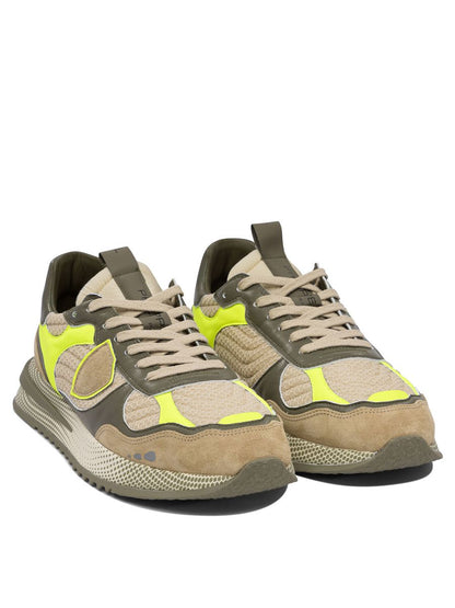 Philippe Model Olympique Yellow Military Green Sneaker