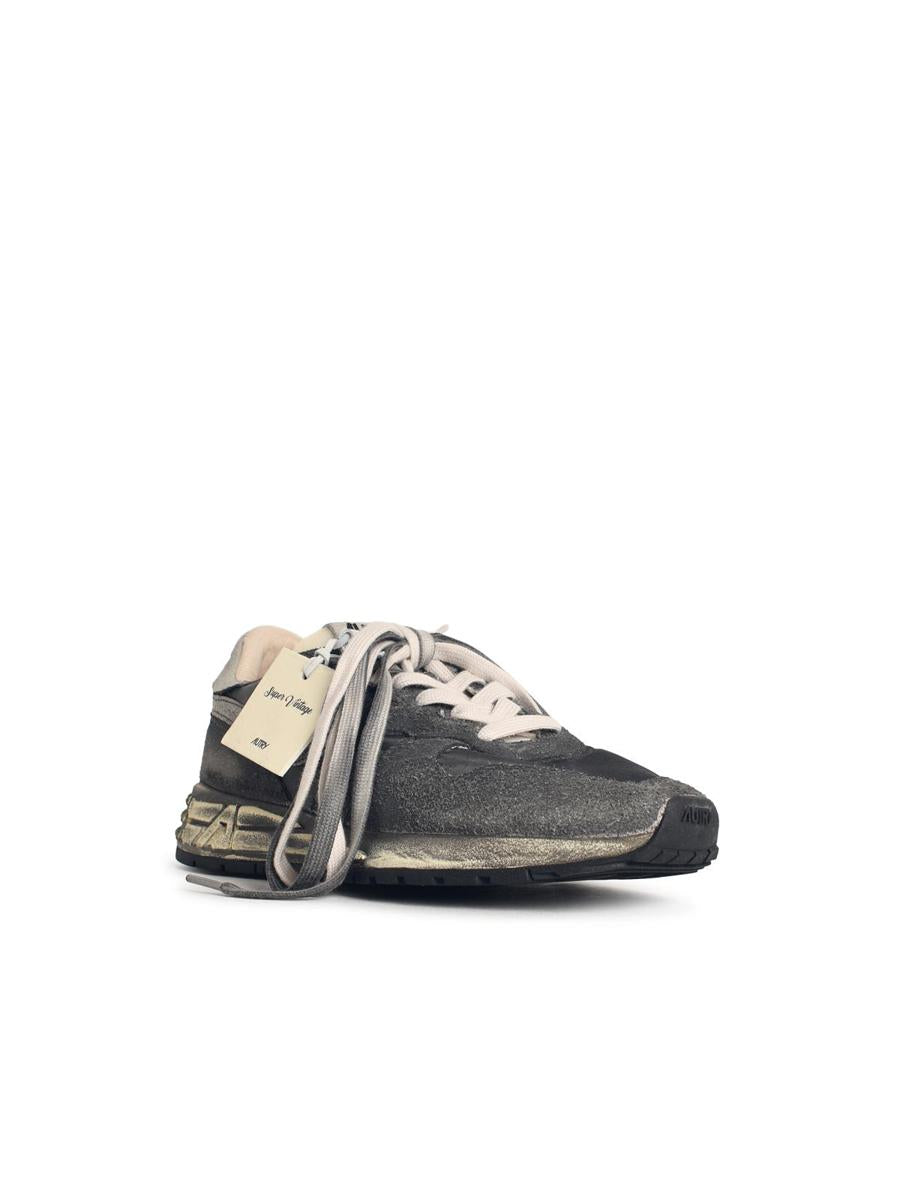 Autry Black 'Reelwind Sv' Sneakers