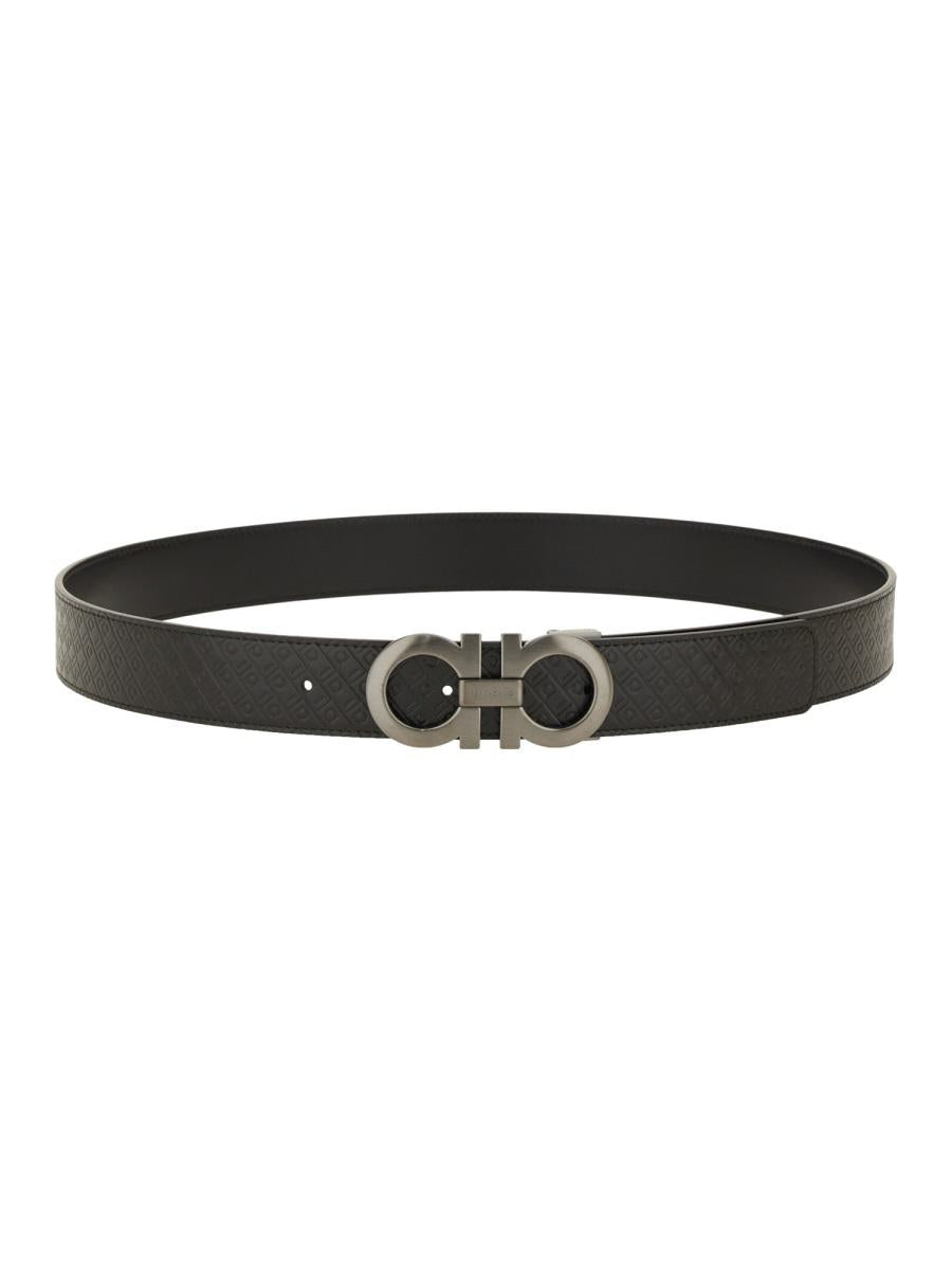 Salvatore Ferragamo Reversible "Hooks" Belt