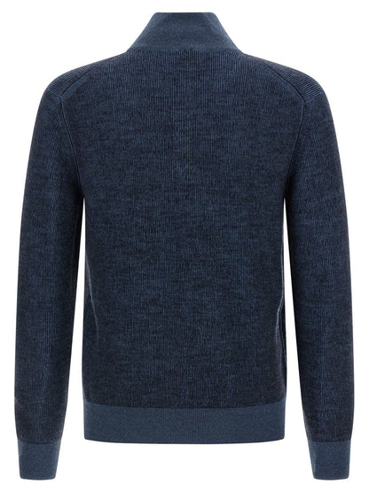 Brioni Half Zip Sweater