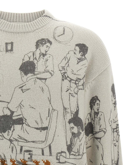 JW Anderson Jacquard Pattern Sweater