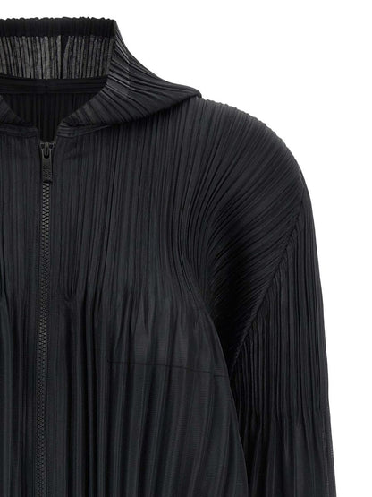 Pleats Please Issey Miyake Zip Blouse