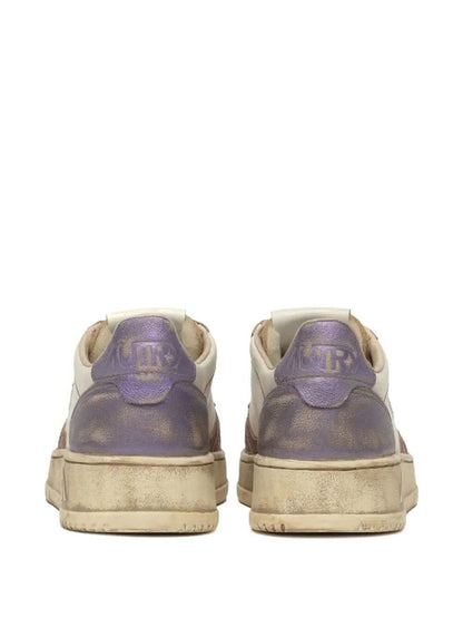Autry "Sup Vintage Low" Suede Sneakers Shoes