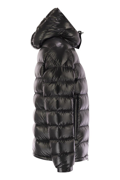 Moncler Landre - Short Down Jacket With Hood