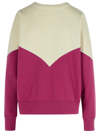 Isabel Marant Étoile 'Houston' Sweatshirt In A Grape-And-Eye Cotton Blend